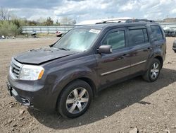 Salvage cars for sale at Columbia Station, OH auction: 2013 Honda Pilot Touring