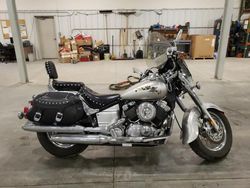 Salvage motorcycles for sale at Avon, MN auction: 2008 Yamaha XVS650 A