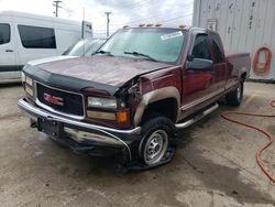 GMC Sierra salvage cars for sale: 1998 GMC Sierra K2500