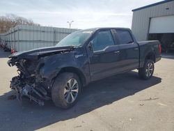Salvage cars for sale at Assonet, MA auction: 2019 Ford F150 Supercrew