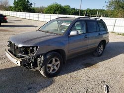 Salvage cars for sale from Copart San Antonio, TX: 2004 Toyota Highlander Base