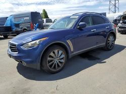 Salvage cars for sale from Copart Hayward, CA: 2012 Infiniti FX35