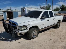 Salvage cars for sale from Copart Oklahoma City, OK: 2004 Dodge RAM 2500 ST