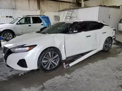 Salvage cars for sale from Copart Tulsa, OK: 2019 Nissan Maxima S