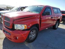 Salvage cars for sale at Las Vegas, NV auction: 2005 Dodge RAM 1500 ST