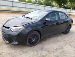 Salvage cars for sale at Chatham, VA auction: 2016 Toyota Corolla L