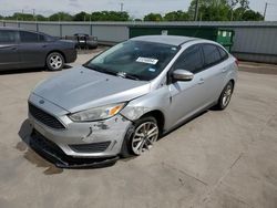 Salvage cars for sale at Wilmer, TX auction: 2015 Ford Focus SE