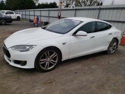 Salvage cars for sale at Finksburg, MD auction: 2016 Tesla Model S