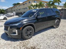 Salvage cars for sale from Copart Opa Locka, FL: 2022 Chevrolet Traverse LT
