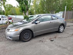 Salvage cars for sale at Portland, OR auction: 2008 Honda Civic LX