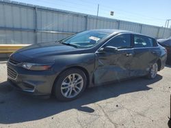 Vehiculos salvage en venta de Copart Dyer, IN: 2016 Chevrolet Malibu LT