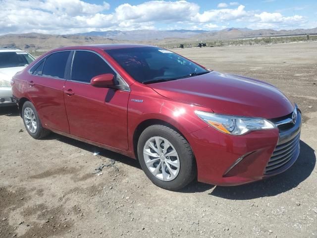 2016 Toyota Camry Hybrid