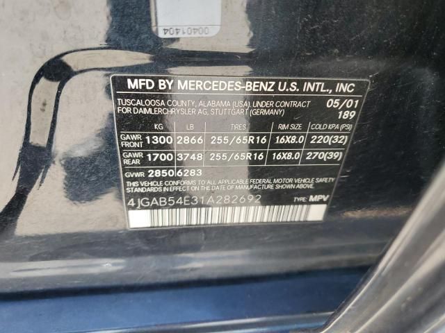 2001 Mercedes-Benz ML 320