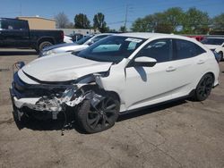 Salvage cars for sale at Moraine, OH auction: 2017 Honda Civic Sport
