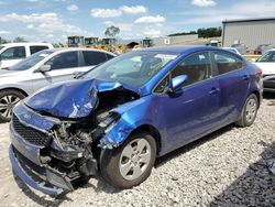 Salvage cars for sale at Hueytown, AL auction: 2017 KIA Forte LX