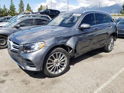 Salvage cars for sale from Copart Rancho Cucamonga, CA: 2018 Mercedes-Benz GLC 300