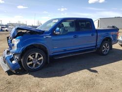 Salvage cars for sale at Rocky View County, AB auction: 2017 Ford F150 Supercrew