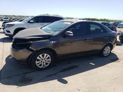 Salvage cars for sale at Grand Prairie, TX auction: 2010 KIA Forte EX