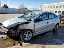 Salvage cars for sale at auction: 2019 Hyundai Elantra SEL