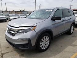 Honda Pilot LX Vehiculos salvage en venta: 2021 Honda Pilot LX