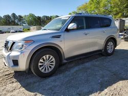 Salvage cars for sale at Fairburn, GA auction: 2018 Nissan Armada SV