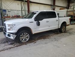 Salvage trucks for sale at Florence, MS auction: 2016 Ford F150 Supercrew