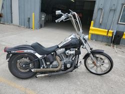 Salvage motorcycles for sale at Wichita, KS auction: 2006 Harley-Davidson Fxsti
