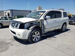 Salvage cars for sale at New Orleans, LA auction: 2014 Nissan Armada SV