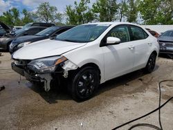 Salvage cars for sale from Copart Bridgeton, MO: 2016 Toyota Corolla L