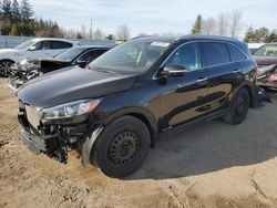 Salvage cars for sale at Bowmanville, ON auction: 2017 KIA Sorento EX