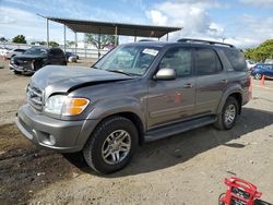 Toyota Sequoia salvage cars for sale: 2003 Toyota Sequoia Limited