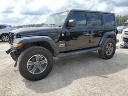 Salvage cars for sale at Greenwell Springs, LA auction: 2023 Jeep Wrangler Sahara