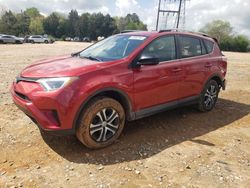 Salvage cars for sale at China Grove, NC auction: 2017 Toyota Rav4 LE