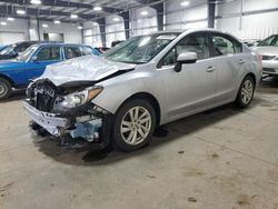 Salvage cars for sale at Ham Lake, MN auction: 2016 Subaru Impreza Premium