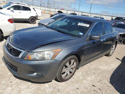 Salvage cars for sale from Copart Haslet, TX: 2008 Honda Accord EXL