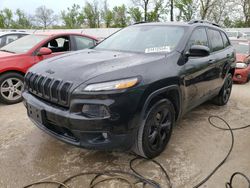 Salvage cars for sale at Bridgeton, MO auction: 2016 Jeep Cherokee Latitude