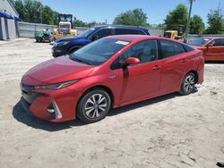 Salvage cars for sale from Copart Midway, FL: 2017 Toyota Prius Prime