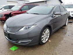 Salvage cars for sale at Pekin, IL auction: 2016 Lincoln MKZ