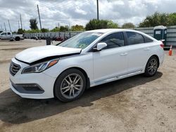 Vehiculos salvage en venta de Copart Miami, FL: 2017 Hyundai Sonata Sport