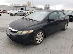 Salvage cars for sale from Copart New Orleans, LA: 2010 Honda Civic LX