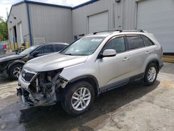 Salvage cars for sale at Savannah, GA auction: 2014 KIA Sorento LX