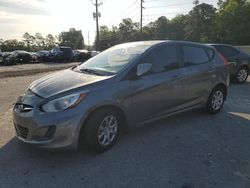 Salvage cars for sale at Savannah, GA auction: 2014 Hyundai Accent GLS