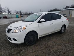 Salvage cars for sale at West Mifflin, PA auction: 2012 Nissan Versa S