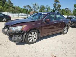 Salvage cars for sale at Hampton, VA auction: 2010 Honda Accord EXL