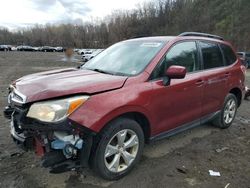 Salvage cars for sale from Copart Marlboro, NY: 2015 Subaru Forester 2.5I Premium