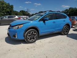 Subaru salvage cars for sale: 2017 Subaru Crosstrek Premium