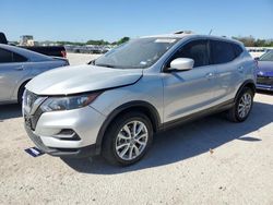 Salvage cars for sale at San Antonio, TX auction: 2021 Nissan Rogue Sport S