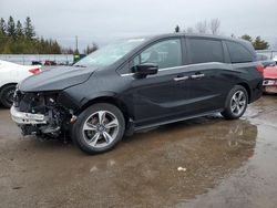Salvage cars for sale from Copart Bowmanville, ON: 2020 Honda Odyssey EX