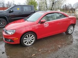 Salvage cars for sale from Copart Baltimore, MD: 2013 Volkswagen EOS Komfort