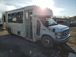 Salvage cars for sale from Copart Marlboro, NY: 2014 Ford Econoline E450 Super Duty Cutaway Van